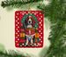 Welsh Springer Spaniel Holiday Christmas Porcelain Ornament Christmas Tree Hanging Decorations For Home Christmas Holiday, Rectangle, Gift, Multicolor_maomaolike.com