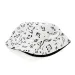 Hot Sale 2024 Fashion White Music Note Bucket Hats Sun Hip Hop Man Womens Fisherman Caps_maomaolike.com