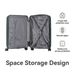 Luggage Sets ABS Hardshell 3pcs Luggage, Lightweight Durable Suitcase Sets Spinner Wheels Suitcase With TSA Lock 20''24''28'' Available(Dark Green)_maomaolike.com
