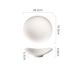 Ceramic Western Dessert High-end Irregular Dish Plate Fruit Salad Bowl Hotel Commercial Tableware_maomaolike.com