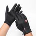 Windproof Gloves Winter Bicycle Warm Touch Screen Water Cycling Equipment Outdoor Plus Velvet Cold Proof Ski Touch Screen Gloves_maomaolike.com