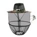 Hot Sale Anti Mosquito Mask Sun Visor Hats Caps Men Protection Big Hat Brim Wild Large Night Fishing Scarf Fisherman Farmer_maomaolike.com