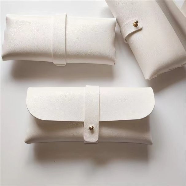 Unisex Multifunctional pu leather glasses case Sunglasses set soft bag High quality leather glasses bag sunglasses outer packing bag_maomaolike.com