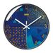 Yipula 7246 Modern Fashion Light Luxury Wall Art Silent Round Living Room Home Simple Quartz Clock_maomaolike.com