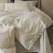 Wholesale French Retro Linen Pure Four-Piece Nordic Style Homestay Full Yarn-Dyed Washed Cotton 4-Piece Set_maomaolike.com