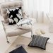 Home Garden Black Embroidered Pillowcase Wholesale Ins Style Nordic Living Room Sofa Nap Bed Pillow High Grade Back Cushion_maomaolike.com