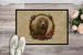 Komondor Christmas Flowers Doormat Front Door Mat Indoor Outdoor Rugs For Entryway, Non Slip Washable Low Pile, 24H X 36W_maomaolike.com