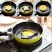 5pcs, Stainless Steel Egg Rings - Perfect Pancake Mold for Frying Eggs and Omelets - Kitchen Gadgets for Easy Breakfast Cooking_maomaolike.com