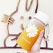 480ml Bottles Small Daisy Frosted Plastic Kawaii Direct Drinking Tea Portable Travel Sports Creative Water Cup_maomaolike.com