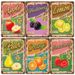 Vintage Retro Fruit Tin Sign - American Bar Background Wall Decor For Home Decoration_maomaolike.com