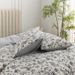 Home Garden Washed Cotton Bed Sheet Three Piece Set Four Pieces_maomaolike.com