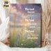 Biblical Verse Painting Poster, Soft-toned Dreamy Dusk Wildflower Meadow Poster, Inspirational Religious Blessing Decor Ideal For Home, Bedroom And_maomaolike.com