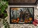 Slavic Witch Spooky Halloween Doormat Front Door Mat Indoor Outdoor Rugs For Entryway, Non Slip Washable Low Pile, 24H X 36W_maomaolike.com
