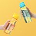 650ML Transparent&Portable Leak-proof Shaker Sports Water Bottle With Lid For School Gym Travel Girl Boy BPA Free_maomaolike.com