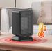 IAGREEA Portable Space Heater, Mini Fast Heater With Rotating Angle, Safe And Quiet, Suitable For Office Desktop Indoor Use (Black)_maomaolike.com