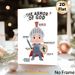 The Armor Of God Painting Poster, Cute Cartoon Warrior With Faith-themed Annotations Poster, Inspirational Religious Decor Ideal For Church, Study_maomaolike.com