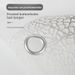 Bathroom Mildew-Proof Thickened Partition Shower Set No-Drill Waterproof Curtain_maomaolike.com