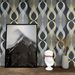 3D Self-Adhesive For Living Room And Bedroom Decoration, TV Geometric Circle Waterproof Wallpaper_maomaolike.com