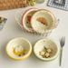 Cute Small Especially Beautiful Flavor Underglaze Color Ceramic Tomato Sauce Plate, Exquisite Snack Plate_maomaolike.com