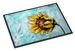 Yellow Sun Sunflowers Doormat Front Door Mat Indoor Outdoor Rugs For Entryway, Non Slip Washable Low Pile, 24H X 36W_maomaolike.com