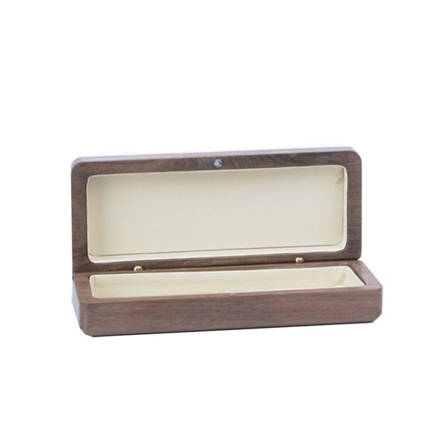 Unisex Walnut solid wood glasses box ins simple Japanese gift Wooden gift glasses storage_maomaolike.com