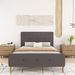 Full Size Bed Frame Wood Slat Support With Headboard & Footboard_maomaolike.com
