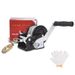 800lbs Boat Trailer Winch, Hand Winch With Gloves, Heavy Duty Hook With 33ft Steel Cable, Manual Operated Winch For Trailers ATV UTV Boat Marine_maomaolike.com