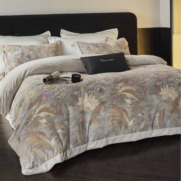 Light Luxury Style Autumn Winter Thickened Milk Velvet Four-Piece Set High-End Feel Ultra Soft Warm Bedding Home Textile Mido_maomaolike.com