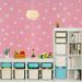 Back-to-School Season Party Decoration Pink Snowflake Princess Room Bedroom Wallpaper Self-Adhesive_maomaolike.com