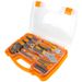 Home Tool Set 34-piece Basic Mechanic Tool Set With Tool Box, Ideal For Home Repairs, Convenient Storage, With Individual Containers For Easy Portability_maomaolike.com