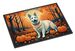 White German Shepherd Fall Doormat Front Door Mat Indoor Outdoor Rugs For Entryway, Non Slip Washable Low Pile, 24H X 36W_maomaolike.com