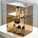 Perfume Box Dustproof Dressing Table Bottle Jar Display Cabinet Entrance Lipstick Skincare High-end Storage Rack_maomaolike.com