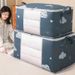 Transparent Window Clothes Storage Bag, Quilt Blanket Closet Organizer
_maomaolike.com
