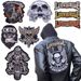 Motorcycle Iron On Patches For Clothing Thermoadhesive Patch On Clothes LIVE TO RIDE Biker Embroidery Large Back Tactical Patch_maomaolike.com