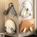 Youyoujia Pot Lid No-Drill Wall-Mounted Holder Kitchen Storage Rack Chopstick Tube Knife Organizer_maomaolike.com
