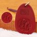 New Cinnabar Zodiac Guardian Buddha Keychain Accessory For Men And Women Lucky Square Pendant_maomaolike.com