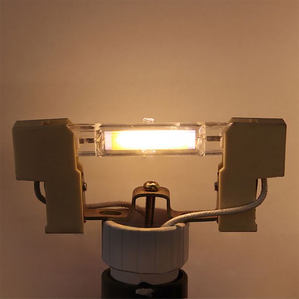R7S LED Dimmable COB Lamp Bulb Lights Glass 118mm 78mm 8W 16W Ampoule Glass Tube 220-240V COB Glass Replace Halogen Spotlight_maomaolike.com