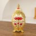 Rose Flower Press-Type High-Quality Home Daily Necessities Fashionable Luxury Plastic Toothpick Holder_maomaolike.com