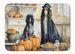 Afghan Hound Fall Kitchen Pumpkins Memory Foam Kitchen Mat Machine Washable Anti-Fatigue Mat Cushion Comfort Bath Mat Or Kitchen Rug_maomaolike.com