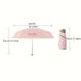 Outdoor Mini Sun Umbrella UV Protection Ultralight Folding Five-fold Umbrella Sunshade Umbrella_maomaolike.com