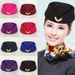 Hot Sale Stewardess Hat Flight Attendant Air Hostess Cosplay Costume Live-streaming Stage-performance Building Property_maomaolike.com