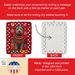 Glen Of Imaal Terrier Holiday Christmas Porcelain Ornament Christmas Tree Hanging Decorations For Home Christmas Holiday, Rectangle, Gift, Multicolor_maomaolike.com
