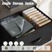 Bedside Table For Bedroom With 10 Fabric Drawers Storage Cabinet Steel Frame Closet For Clothes Storage Display Cabinet_maomaolike.com