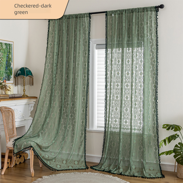 Simple Atmosphere Balcony Floating Curtains Home Decoration Kitchen Living Room In Stock Wholesale_maomaolike.com