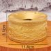 Brass Office Living Room Funnel Style Windproof Wave Pattern Smooth Sailing Large Ashtray Desktop Ornament Wholesale_maomaolike.com