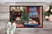 Pekingese Cozy Christmas Doormat Front Door Mat Indoor Outdoor Rugs For Entryway, Non Slip Washable Low Pile, 24H X 36W_maomaolike.com