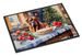 Dogue De Bordeaux Christmas Cookies Doormat Front Door Mat Indoor Outdoor Rugs For Entryway, Non Slip Washable Low Pile, 24H X 36W_maomaolike.com