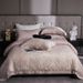 High-End 100-Count Ultra-Fine Denier Tencel Cotton Brushed Four-Piece Set Digital Print Duvet Cover Soft And Warm For Naked Sleep_maomaolike.com