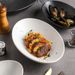 Ceramic Fruit Salad High-End Oval Deep Plate Creative Dish High-Value Western Tableware Yuanbao Pasta Bowl_maomaolike.com