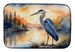 Blue Heron In The Golden Hour Dish Drying Mat Absorbent Dish Drying Mat Pad For Kitchen Counter Dish Drainer Mat For Countertop, 14 X 21", Multicolor_maomaolike.com